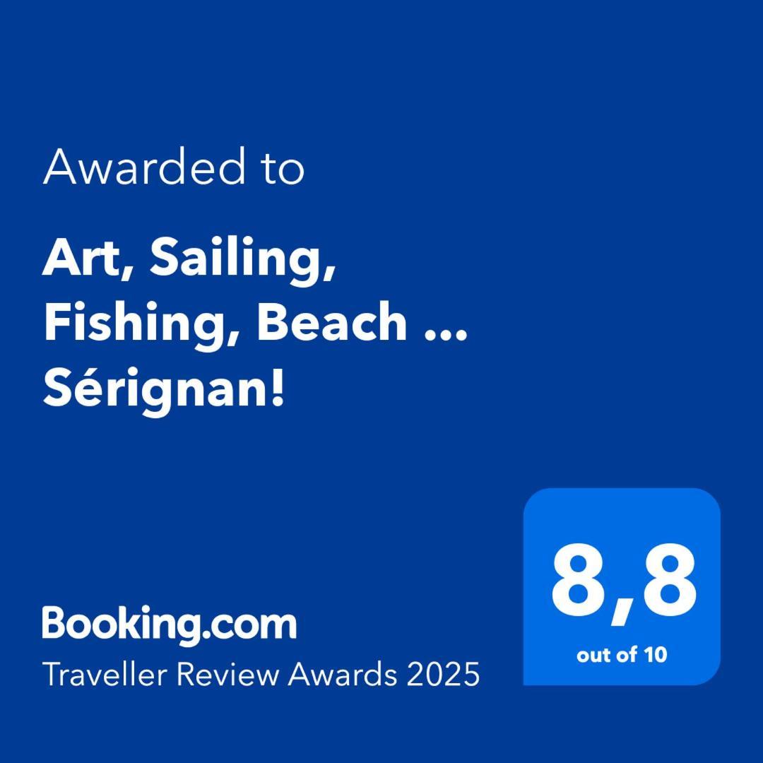 Art, Sailing, Fishing, Beach ... Serignan! Экстерьер фото
